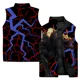 thumbnail image 5 of Chaqueta de invierno para hombre, chaleco para hombre, chaquetas para hombre, novedad de 2024, chaleco de algodón con estampado de tigre y Hellhound, chalecos, ropa, abrigos sin mangas, 5 of 5