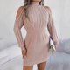 thumbnail image 1 of Vestido suéter Wancir para mujer, elegante, informal, de punto, de manga larga, estilo jersey, 1 of 4