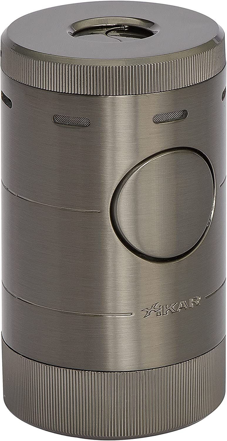 Xikar Volta Quad Flame Table Top Lighter - Gunmetal