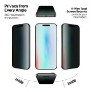 Privacy Tempered Glass Screen Protector for iPhone 17 Pro