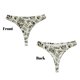 thumbnail image 3 of Fotbe Skull with Cash Tanga Sin Costuras para Mujer con Estampado – Panties Invisibles, Transpirables y Cómodos para Uso Diario-X-Small, 3 of 6