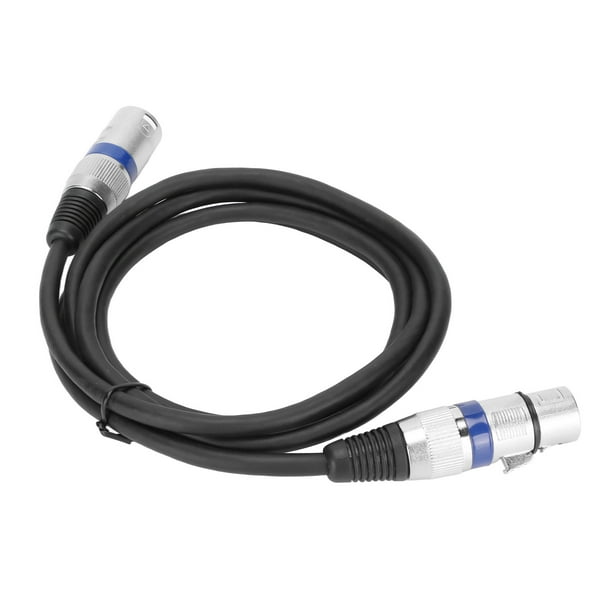 Cable de micrófono XLR, XLR macho a hembra Cable de micrófono XLR maleto hembra Cable de sonido XLR maleto hembra Salida de alta intensidad
