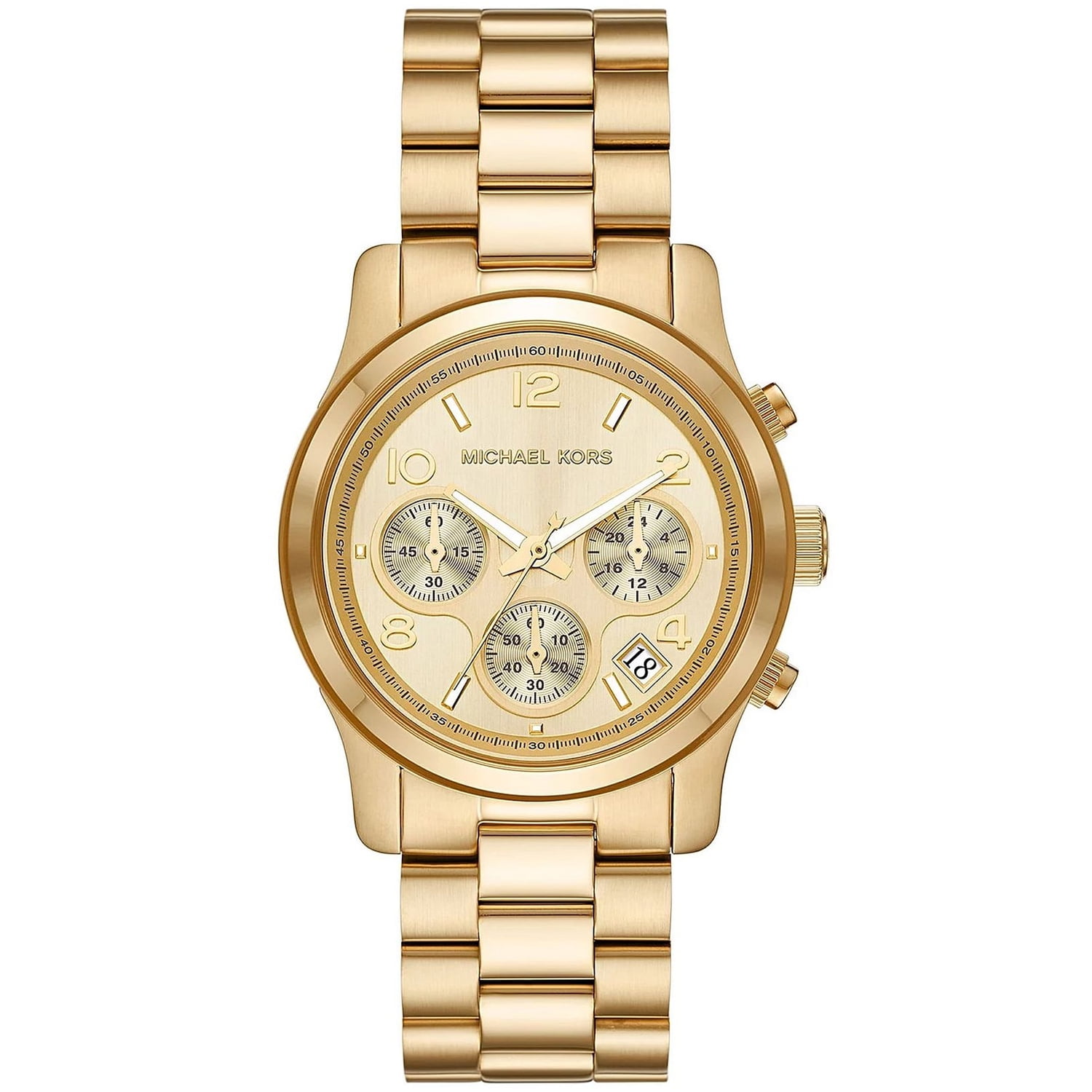 MICHAEL KORS 腕時計 Michael Kors Women's MK6267 'Mini Bradshaw' Chronograph Gold