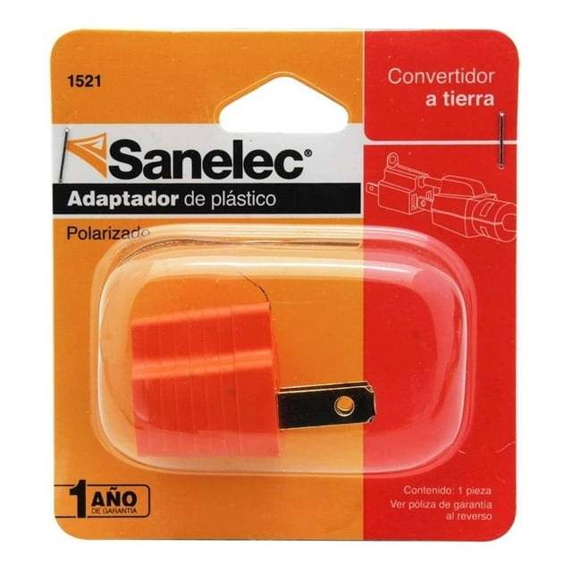 Adaptador Sanelec de Plástico Polarizado