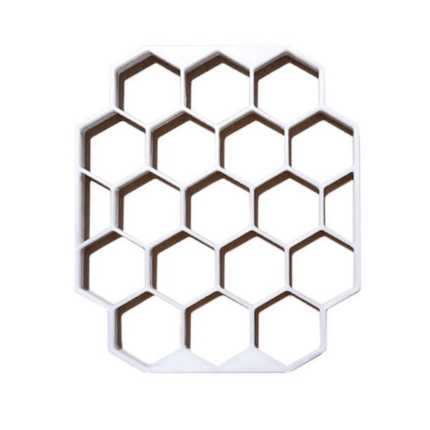 Cortador de ravioles, divisor de masa, rejilla de plástico para masa, para albóndigas uniformes, herramienta de cocina fácil de limpiar para pasta casera.