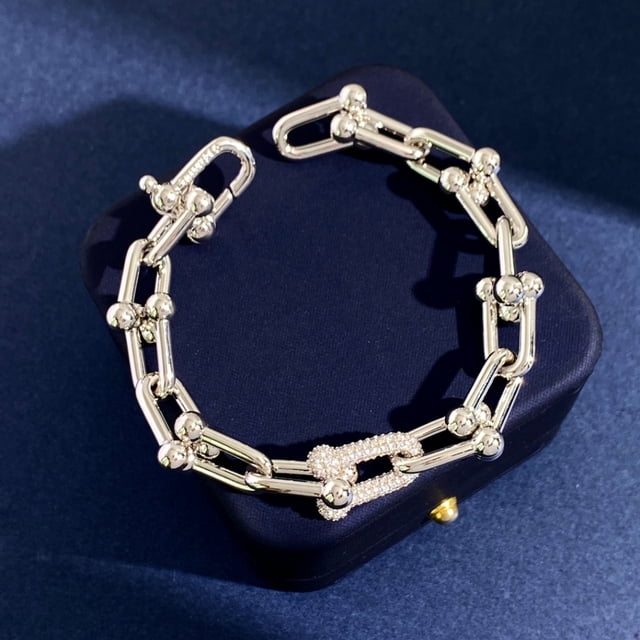 Pulsera de Bambú El Mercado de Encantos 18 Quilates 17cm para Mujeres