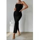 thumbnail image 4 of Vestido PRETTYGARDEN Maxi Bodycon Strapless Negro XL, 4 of 6