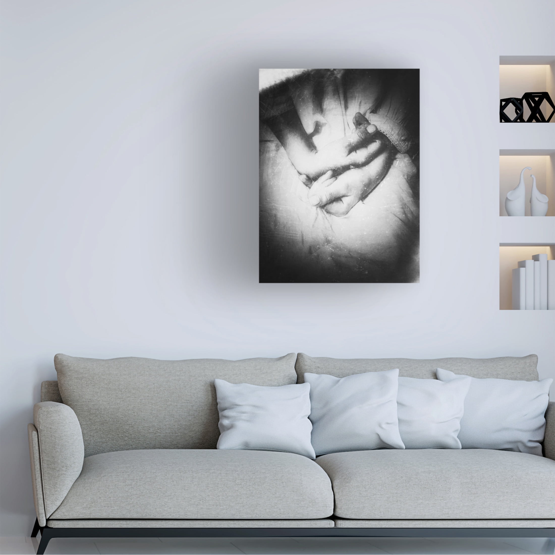 Trademark Fine Art Delphine Margau Like A Story That Never Ends Canvas Wall Art