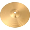 thumbnail image 1 of HUGFEGWE 8" Brass Crash Cymbal, Drum Set Crash Cymbal Replacement Ride Drum Cymbal Ride Cymbal Instrument Cymbal Percussion Accessories Drum Kit for Beginner Players Percussion UA824-5397, 1 of 9