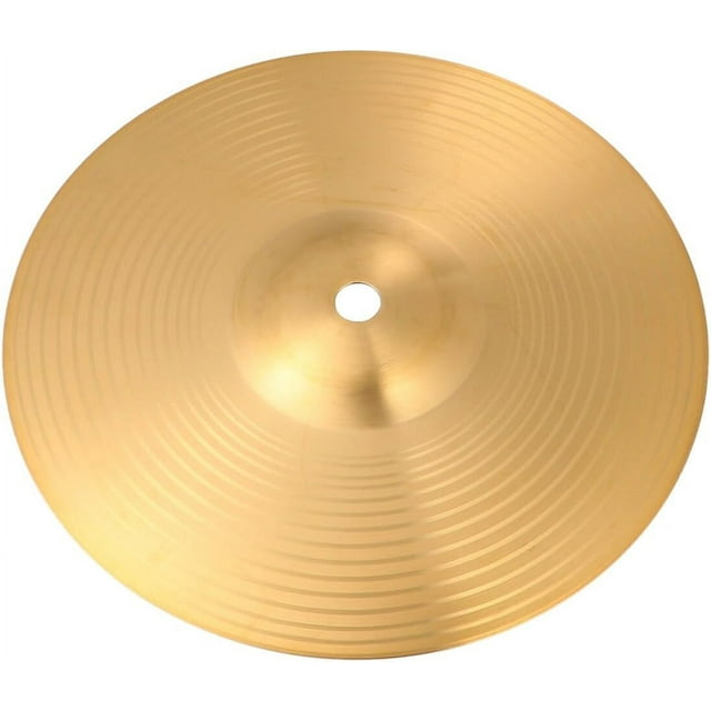 HUGFEGWE 8" Brass Crash Cymbal, Drum Set Crash Cymbal Replacement Ride Drum Cymbal Ride Cymbal Instrument Cymbal Percussion Accessories Drum Kit for Beginner Players Percussion UA824-5397