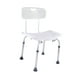 thumbnail image 4 of Silla de ducha para el asiento interior de estabilidad altura ajustable silla de baño de baños antideslizantes para adultos mayores ancianos gris, 4 of 9