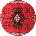thumbnail image 1 of Ahgly Company Indoor Round Persian Red Traditional Area Rugs, 8' Round, 1 of 4
