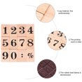 thumbnail image 4 of Wooden Rubber Stampers DIY Week Month Number Scrapbook Stampers Diary Stampers, 4 of 10