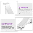 thumbnail image 3 of 12pcs Fridge Shelf Clamps Metal Cooler Shelf Clips Refrigerator Support Hooks, 3 of 8