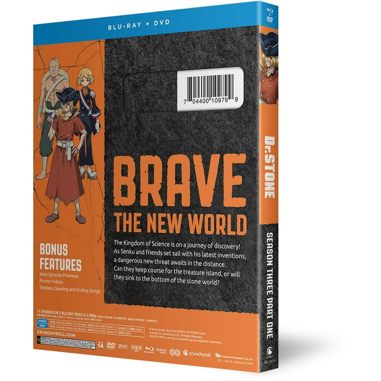 ・3点纏め　　Dr.STONE 3rd SEASON DVD 全6巻セット Dr. Stone: Season 3 - Part 1 - Walmart.com