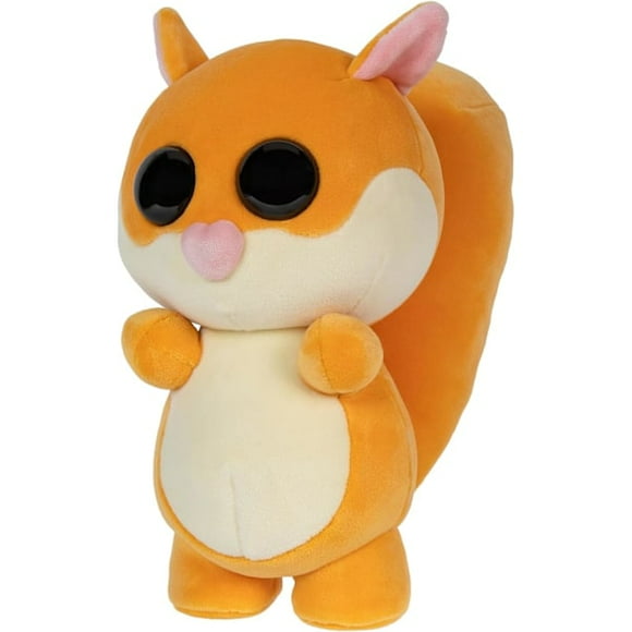 Adopt Me! Collectible Plush - Red Squirrel - Series 2 - Ultra Rare Game Styling Plush - Exclusive Virtual Item Code Included