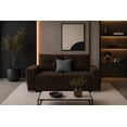 thumbnail image 3 of Sala Modular 3-2 El Bazar Store Suecia Lino nacional Chocolate Sofá Love seat, 3 of 6