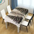 thumbnail image 4 of Yayeee Tablecloths 60" x 120" Rectangle Wrinkle Resistant Party Table Cover, Hand Drawn Christmas Stars, 4 of 8