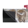 thumbnail image 4 of Ryvnso Mailbox Cover Cheetahs in Winter Magnetic Mailbox Wrap Standard Size 21x18 Inch, 4 of 8