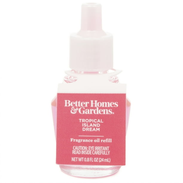 Tropical Island Dream Fragrance Oil Refill, Better Homes & Garden, 24