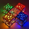 thumbnail image 2 of 9cm Minecraft Cube Lamp Miners Night Light Rechargeable Game Player Gift, 2 of 2