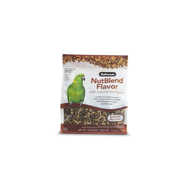 Alimento Zupreem fruitblend loros medianos y grandes sabor nuez 1.5 Kg Zupreem Alimentos ave