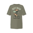 thumbnail image 4 of Wonder Nation, Boys' & Big Boys' Not Now Graphic Tee with Short Sleeves, Sizes 4-18, 4 of 5