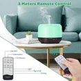 thumbnail image 4 of Essential Oil Diffuser,Aromatherapy Diffuser with 7 Color LED Light for Large Rooms,Ultrasonic Air Humidifier for Home, 4 of 5
