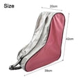 thumbnail image 2 of Mosiee Roller Skates Storage Bag Large Capacity Ice Skate Protective Case Portable Skating Shoes Carrying Bag For Inline Skate, 2 of 9
