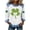 White#19, variant on JTZGDY St Patricks Day Shirt Women Fashion Denim Patchwork Long Sleeve Green Shamrock Heart Printed Pullover Tops Lightweight Crewneck Holiday Graphic Splicing Sweatshirts