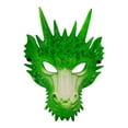 thumbnail image 3 of 3D Dragon Realistic Props Fantasy 3D Dragon Head Scary Animal for Green White, 3 of 9
