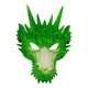 thumbnail image 3 of Máscara de dragón 3D, accesorios realistas, máscara de cabeza de dragón 3D de fantasía, máscara de animal aterrador para Verde blanco, 3 of 9