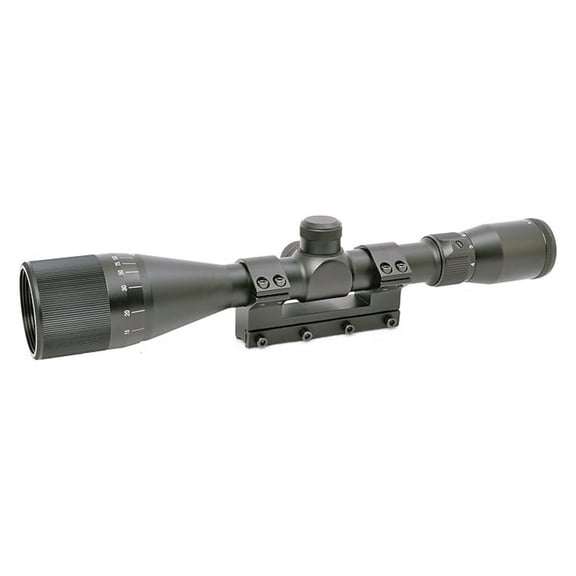 4-12X40AO Air Gun Rifle Scope for High Power Spring .177 .22 Air Gun Rifle with 40mm Parallax Adjustable Objective Solid One Piece Mount Built-in Stop Pin