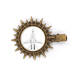 thumbnail image 1 of Paroles d'Avion Art Déco Militaire Mode Épingle à Cheveux Soleil Rétro Pinces en Métal, 1 of 3