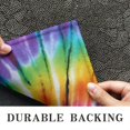thumbnail image 6 of Colorful Rainbow Tie Dye Spiral Pattern Door Rugs,Washable Non Slip Door Mats Indoor,Decorative Door Mats,Entry Mat Indoor for Entrance,Bedroom,Kitchen,Bathroom,17"x30", 6 of 6