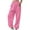 Pink, variant on HAiming Women's Sweatpants Drawstring Elastic High Waisted Loose Joggers Casual Workout Athletic Trousers with Pocket