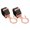 rose gold-style 1, variant on 1 Pair Baby Strollers Hook 360 Degree Rotary Organiser Clip Hanger Rack for Diaper Bags Strong Load Bearing