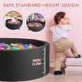 thumbnail image 4 of Piscina de bolas de espuma COZYTRAUM, 89 x 33 cm, suave para niños pequeños, 4 of 7