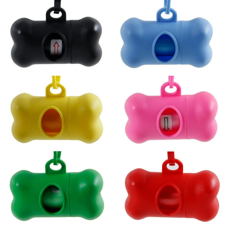 Bone shaped outlet poop bag dispenser