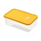 thumbnail image 2 of Caja de almacenamiento de kimchi de gran capacidad, 1650 ml, de plástico de grado alimenticio, sellada y con tapa | Contenedor rectangular transparente para guardar verduras y frutas en el, 2 of 6
