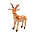 thumbnail image 4 of Juguete de peluche de ciervo Sika realista, muñeco de dormir suave para decoración del hogar, juguete interactivo de peluche para regalo de cumpleaños estar Hugo Ciervo Sika de peluche, 4 of 10