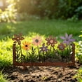 thumbnail image 4 of Garloy Metal Garden Stakes Decorative,Metal Yard Art,Metal Wild Flowers Stakes,Metal Flower Garden Stakes,Metal Garden Flowers,Metal Outdoor Flowers,Fence Topper Decor,Garden Stakes Decorative,1PCS, 4 of 7