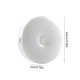 thumbnail image 3 of Jpxdew Modish Living LED Wall Lamp Rechargeable Magnetic Button Light 3.39x3.39x0.78in Bedroom Hallway, 3 of 6