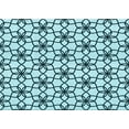 thumbnail image 1 of Ahgly Company Indoor Rectangle Patterned Electric Blue Area Rugs, 8' x 12', 1 of 6