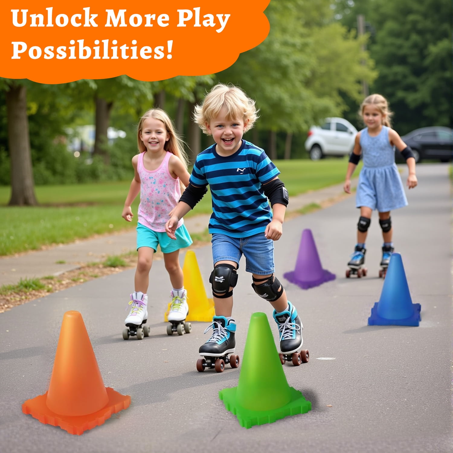 3-in-1 Bean Bag & Ring Toss Game Set with Soft Cones, Interactive Carnival Games for Kids Ages 3+, Perfect for Holiday Events, Backyard Fun & Parent-Child Bonding Activities