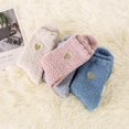 thumbnail image 2 of Zando 4 Pairs Super Soft Fuzzy Socks for Women Cozy Socks Winter Warm Socks Ladies Fleece Slipper Socks for Women 9-11, 2 of 4