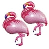 GOER Flamingos Foil Balloons,2 Pcs Giant Helium Balloons for Flamingos Theme Birthday Party Decorations (Hot Pink, 43 Inch)