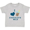 thumbnail image 3 of Inktastic I Love Chocolate Milk Boys or Girls Toddler T-Shirt, 3 of 5