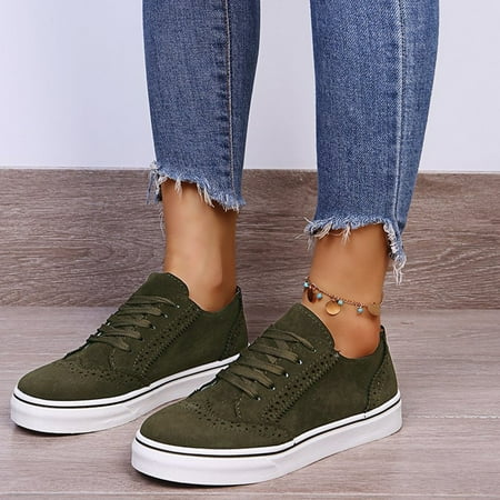 

Vedolay Loafers Women Slip On Casual Shoes Non Slip Fashion Comfortable Flats Loafer Green 7