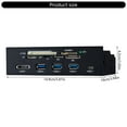 thumbnail image 5 of Front Panel USB3.0 Card Reader Built In for Fast Data Transfer and Versatiled Card PC Internal Card Reader, 5 of 8